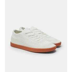 Suavs Zilker Gum Shoes Knit White Womens Size 7.5 EUC sneakers